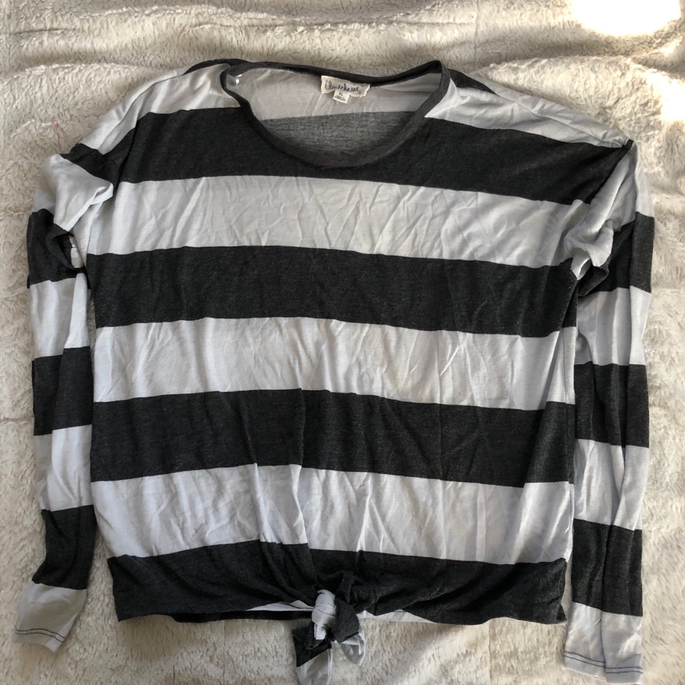 Stripped Long Sleeve Shirt